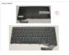 Fujitsu FUJ:CP732982-XX KEYBOARD BLACK W/O TS SPAIN