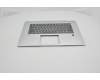 Lenovo 5CB0N67833 Tastatur inkl. Topcase C 80X7 W/KB Silver USA