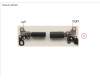 Fujitsu FUJ:CP776810-XX HINGE SET L/R (INCL. HINGE COVER BLACK)