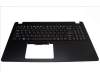 Acer 6B.HS5N2.001 COVER.UPPE.schwarz mit Tastatur US-INT