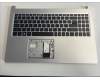Acer 6B.HSPN7.030 Tastatur silber mit Topcase US international mit Backlight