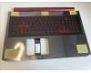 Acer Gehäuseoberseite Schwarz mit Tastatur Französisch, beleuchtet für 1050 & 1650 für Acer Nitro 5 (AN517-51)