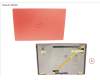 Fujitsu CP807033-XX LCD BACK COVER RED W/ RGB W/ TOUCH