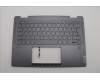 Lenovo 5CB1N97619 C-Cover with keyboard,Portuguese,Storm Grey,Fingerprint