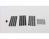 Lenovo 00UP155 RUBBER Rubber Kit,Black