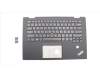 Lenovo 01HY810 C-Abdeckung mit Tastatur, Englisch (Euro), Schwarz, Hintergrundbeleuchtung