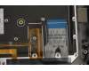 Lenovo 01LV284 MECH_ASM KBD,Bezel,DK,FPR,NFC,BK,CHY