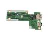01LW255 Original Lenovo Audio/USB Platine