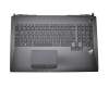 04060-00300000 Original Asus Tastatur inkl. Topcase UK (englisch) schwarz/schwarz mit Backlight