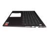 07K5RR Original Dell Tastatur inkl. Topcase DE (deutsch) schwarz/grau mit Backlight