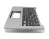 0K200-00030300 Original Asus Tastatur inkl. Topcase DE (deutsch) schwarz/silber mit Backlight
