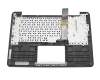 0KN0-RS1GE22 Original Pega Tastatur inkl. Topcase DE (deutsch) schwarz/silber