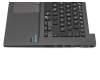 0KN0-TE1GE12 Original Pega Tastatur inkl. Topcase DE (deutsch) schwarz/schwarz mit Backlight und Mouse-Stick