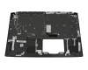 0KN1-0T2UI13 Original Acer Tastatur inkl. Topcase US (englisch) schwarz/schwarz mit Backlight