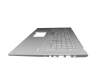 0KN1-D02GE11 Original Pega Tastatur inkl. Topcase DE (deutsch) silber/silber