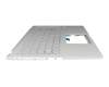 0KNB0-5107GE00 Original Asus Tastatur inkl. Topcase DE (deutsch) silber/silber
