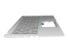 0KNB0-5116GE00 Original Asus Tastatur inkl. Topcase DE (deutsch) grau/silber