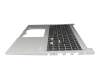 0KNB0-511FGE00 Original Asus Tastatur inkl. Topcase DE (deutsch) schwarz/silber