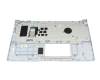 0KNB0-511FGE00 Original Asus Tastatur inkl. Topcase DE (deutsch) schwarz/silber