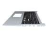 0KNB0-511FGE00 Original Asus Tastatur inkl. Topcase DE (deutsch) schwarz/silber