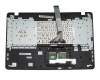 0KNB0-610KGE0115465020888 Original Asus Tastatur inkl. Topcase DE (deutsch) schwarz/silber