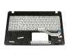 0KNB0-610TGE00 Original Chicony Tastatur inkl. Topcase DE (deutsch) schwarz/silber