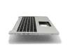 0KNB0-6113US00 Original Asus Tastatur inkl. Topcase US (englisch) schwarz/silber
