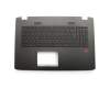 0KNB0-662GSF00 Original Asus Tastatur inkl. Topcase CH (schweiz) schwarz/schwarz mit Backlight