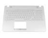 0KNB0-6724GE00 Original Asus Tastatur inkl. Topcase DE (deutsch) weiß/weiß
