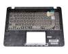 0KNB0-F126GE00 Original Asus Tastatur inkl. Topcase DE (deutsch) schwarz/silber