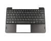 0KNM-161GE12 Original Acer Tastatur inkl. Topcase DE (deutsch) schwarz/schwarz