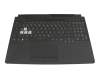 0KNR0-691BGE00 Original Asus Tastatur inkl. Topcase DE (deutsch) schwarz/transparent/schwarz mit Backlight