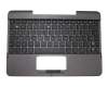 90NK0101-R30180 Original Asus Tastatur inkl. Topcase DE (deutsch) schwarz/grau