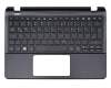 AEZHJG00020 Original Quanta Tastatur inkl. Topcase DE (deutsch) schwarz/schwarz