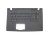 6B.GH4N2.011 Original Acer Tastatur inkl. Topcase DE (deutsch) schwarz/schwarz