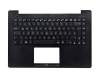 90NB04W1-R31GE0 Original Asus Tastatur inkl. Topcase DE (deutsch) schwarz/schwarz