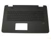 9Z.N8BBQ.Q0G Original Darfon Tastatur inkl. Topcase DE (deutsch) schwarz/schwarz mit Backlight