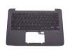 Tastatur inkl. Topcase DE (deutsch) schwarz/grau original für Asus ZenBook UX305UA-FC002T