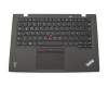 Tastatur inkl. Topcase DE (deutsch) schwarz/anthrazit mit Mouse-Stick original für Lenovo ThinkPad X1 Carbon 3rd Gen (20BS003GUS)