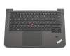 Tastatur inkl. Topcase DE (deutsch) schwarz/grau mit Mouse-Stick original für Lenovo ThinkPad S440 Touch (20AY006EGE)