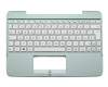 AEXF1G00020 Original Quanta Tastatur inkl. Topcase DE (deutsch) weiß/grün