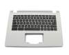 NSK-RBASC 0G Original DFE Tastatur inkl. Topcase DE (deutsch) schwarz/weiß