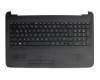 Tastatur inkl. Topcase DE (deutsch) schwarz/schwarz original für HP EliteBook x360 1030 G2 Serie
