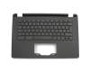 PK131761A05 Original Acer Tastatur inkl. Topcase DE (deutsch) schwarz/schwarz