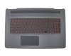 SG-80750-XDA Original HP Tastatur inkl. Topcase DE (deutsch) schwarz/schwarz mit Backlight