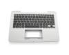 90NB0531-R31GE0 Original Asus Tastatur inkl. Topcase DE (deutsch) schwarz/silber