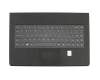 HMB8825TLA34 Original OKI Tastatur inkl. Topcase US (englisch) schwarz/schwarz mit Backlight