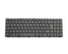 6-80-W65S0-070-1 Original Clevo Tastatur DE (deutsch) schwarz/schwarz matt