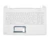 9Z.NBCSQ.10F Original Toshiba Tastatur inkl. Topcase FR (französisch) weiß/weiß