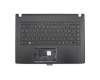 6B.GF6N7.010 Original Acer Tastatur inkl. Topcase DE (deutsch) schwarz/schwarz mit Backlight